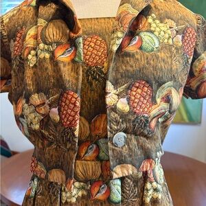 Vintage 50’s Fruit Print Dress